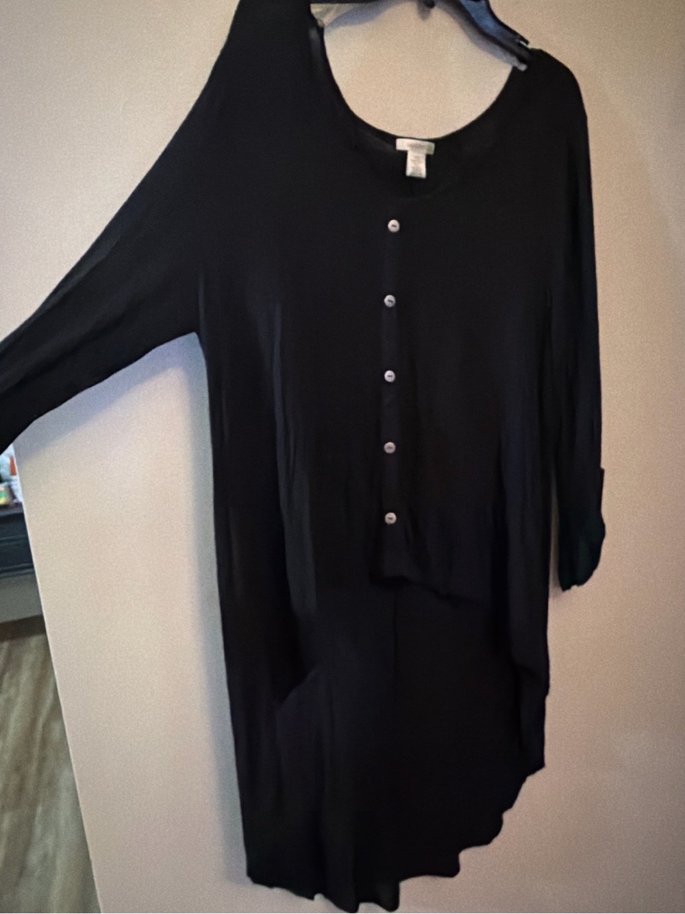 Bozzolo Black Lightweight Top